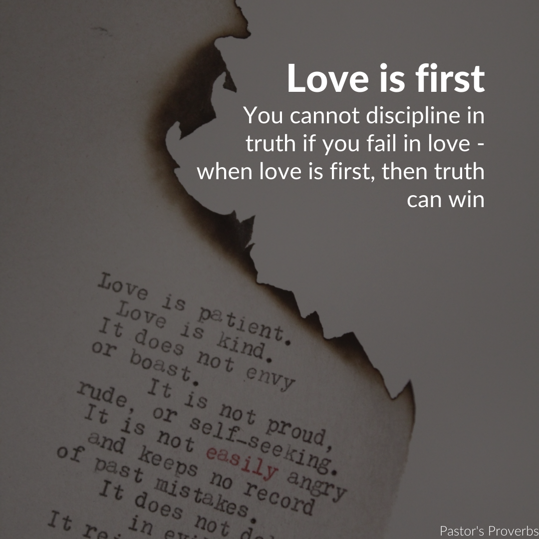 Love is first